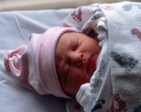 Новорожденный ребенок в роддоме фото девочка